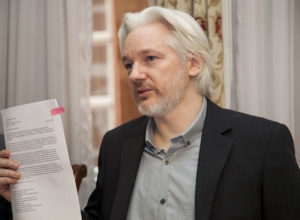 Julian Assange. Foto: Wikimedia