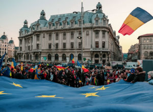 USR+Plus au lansat manifestul dedicat alegerilor europene. Foto: Dan Mihai Balanescu
